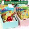 Rainbow Scratch Art Party Favors for Kids – 24-Pack Scratch Notebooks with Styluses, Stencils & Gift Bags, Perfect Classroom Birthday Gifts, Goodie Bag Stuffers & School Prizes (24 Pack Party)